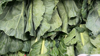 Chard Fresh Fruits and Vegetables at Grocery Store