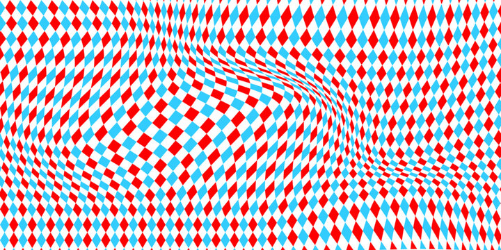 Classic Circus Diamond Ornament Abstract Background