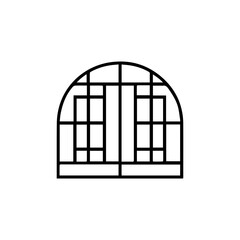 chinese traditional geometric window pattern