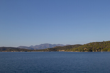 Island of Poros in Greek