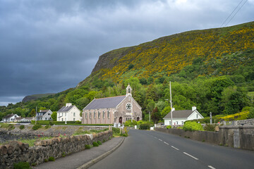 St Patrick Church in Glenariffe / northern ireland