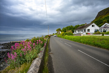 Causeway Costal Route in northern ireland