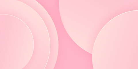 Pink circle texture background. Simple modern design for Valentine's and Mother's Day concepts. Vector illustration