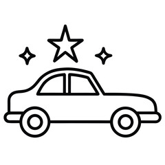 christmas car  Christmas elements vector icon, christmas  collection