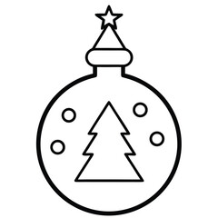 christmas countdown Christmas elements vector icon, christmas  collection