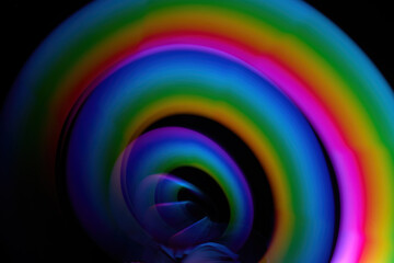 Colorful Swirl Art. A mesmerizing spiral featuring vibrant, swirling colors with a hypnotic effect.