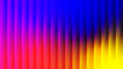 Colorful glowing gradient background featuring electric blue, pink, red, and yellow hues. Abstract digital pattern ideal for music, social media, tech visuals, and creative design projects.