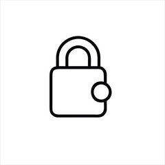 vector lock icon