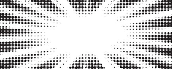 Abstract comic book flash explosion radial lines on transparent background. Vector illustration