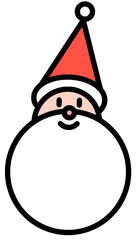 산타클로스 얼굴