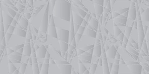 Abstract Gray Geometric Pattern with Shattered Effect.