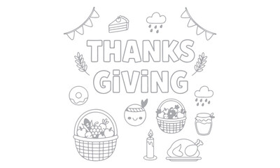 thanksgiving vector, holiday dinner icons, turkey illustration, pumpkin vector, autumn clipart, harvest festival vector, thanksgiving food, pie vector art, corn icon, thanksgiving symbol