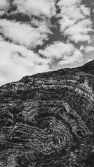 BLACK AND White El CHALTEN Argentina rock