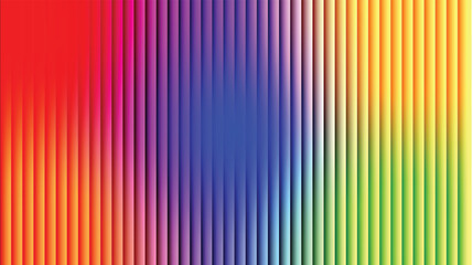 Abstract Vertical Line Spectrum Gradient Shaded Background Vibrant Color Blend Modern Design Element Graphic Backdrop Contemporary Art Style Depth Illusion