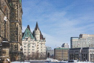 Fairmont Chateau Laurier Ottawa Canada winter