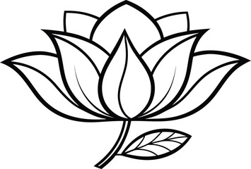 Botanical Single Flower Illustration Collection. Minimal Bloom and Petal Artwork. Delicate Single Floral Design Set. Beautiful Isolated Flower Illustration. Modern Single Blossom Artwork Bundle