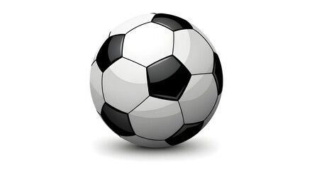 Obraz premium Icono de balón de fútbol, estilo negro simple