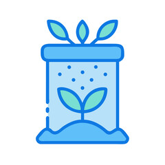 Germination in Controlled Environment: Seedling Growth in a Specialized Container