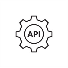 Application programming interface icon set for software development