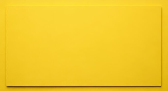 Minimalist yellow texture background with rectangular canvas