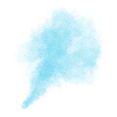 Ethereal blue smoke swirl texture dynamic wispy cloud effect for digital design