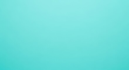Solid turquoise background with smooth texture