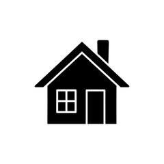 house icon isolated on white