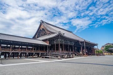 日本の京都にある西本願寺 © 聖登志 吉本