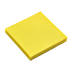 Yellow square paper note png sticky png memo png stationery png reminder png office png blank png paper png adhesive png note png transparent background image