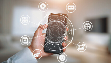 Concept of social media revolutionizes digital communication. This platform enables global connectivity, enhancing social media strategies for effective marketing and engagement. Gist