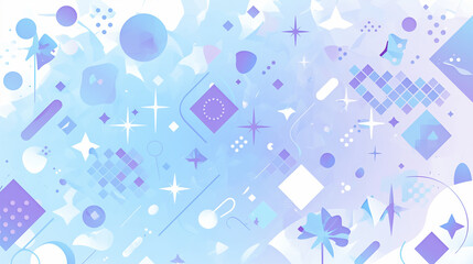 青いキラキラの背景