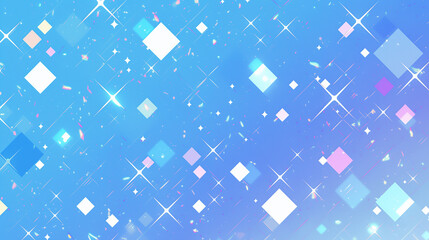 青いキラキラの背景