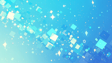 青いキラキラの背景