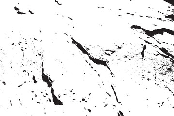 Minimalist Scratched and Cracked White Grunge Overlay
