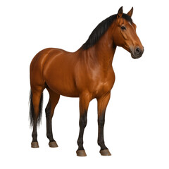 Obraz premium horse isolated on white