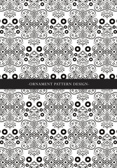 Handdrawn Ornamental Repeating Decoration Textile Pattern Background