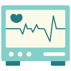 Obraz premium heartbeat make a heart