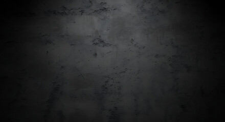 Fototapeta premium Dark grey grunge textured concrete background with spotlight effect