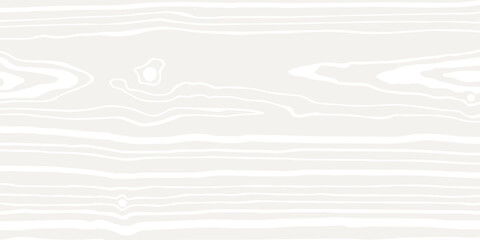 Wood linear texture, grey lines on white background, vector pattern
