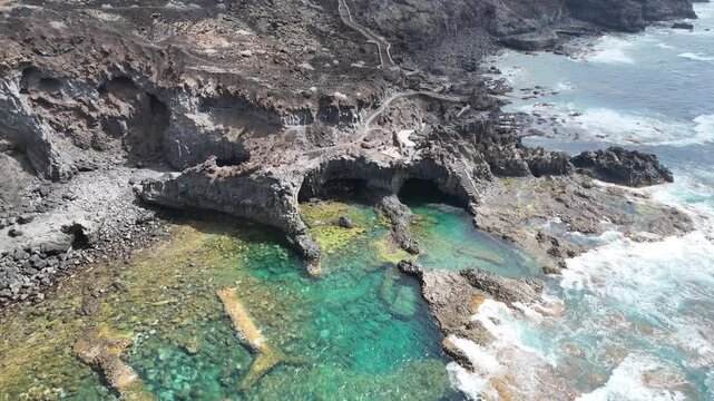 Charco de Los Sargos, El Hierro. Islas Canarias