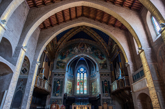 The Cathedral of Saints Mariano and Giacomo is the mother church of the Diocese of Gubbio. It is dedicated to Saints Mariano and Giacomo, martyrs of Lambaesi in Numidia.