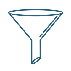 filter icon. filter funnel icon