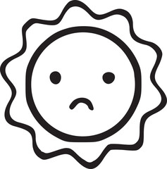 Happy Cartoon Sun Cute