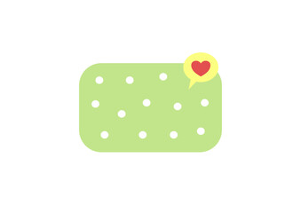 beautiful frame for text and inscriptions with a bow, creative