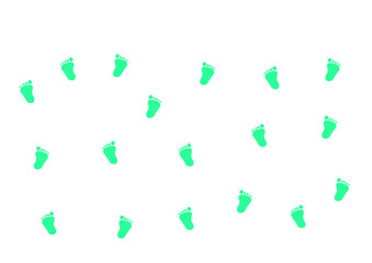 pattern background baby feet newborn