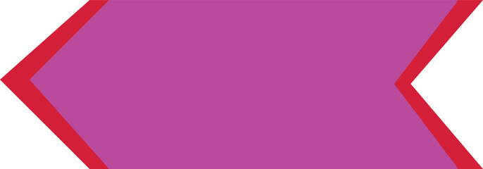 Obraz premium Abstract Chevron Shape Design in Pink and Red on White Background for Modern Templates