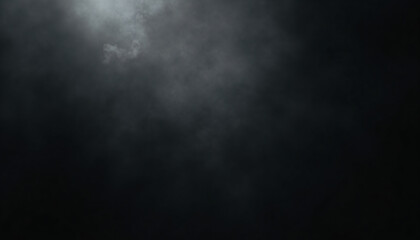 Abstract smoke texture, black and white, a moody overlay or background [with copy space]