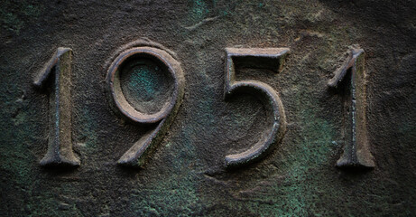 1951 Jahreszahl