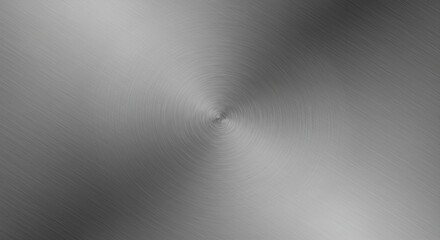 Sleek metallic surface with subtle gradient and reflection