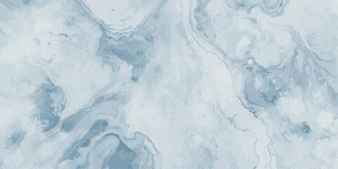 Grainy Abstract of Swirling Icy Blue and White Hues, Evoking Natural Stone, Melting Ice, or a Serene Winter Landscape Calm Mood, and Modern Visuals.